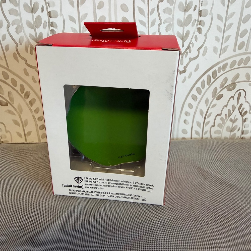 Hallmark Rick‎ and Morty Portal Christmas Tree Ornament Adult Swim New - Picture 2 of 2
